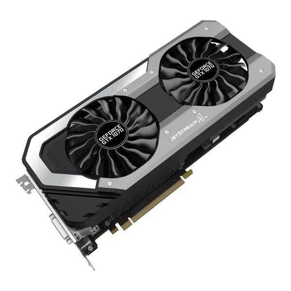 Palit Graphic Card Geforce Gtx 1070 Super Jetstream 8gb Gddr5, 256 Bit,  Dual Fan, Dvi,hdmi, 3-dp